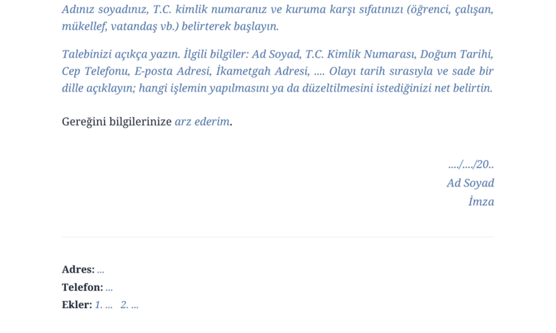 CİMER Şikayet Örnekleri ve Başvuru Rehberi