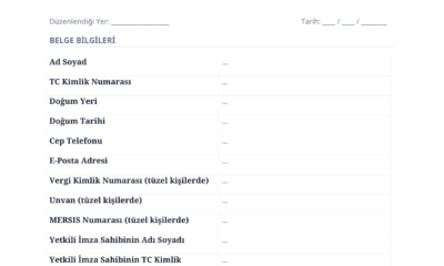 E-Tebligat Başvuru Formu Doldurma Rehberi