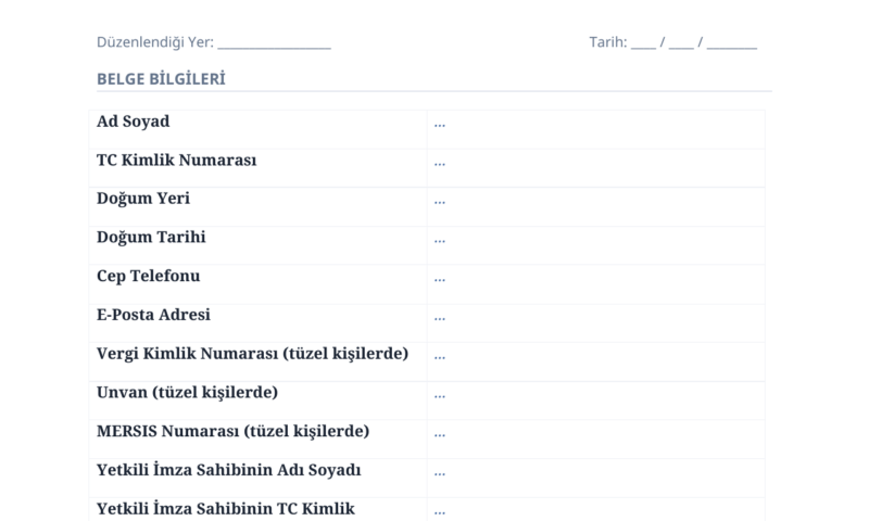 E-Tebligat Başvuru Formu Doldurma Rehberi