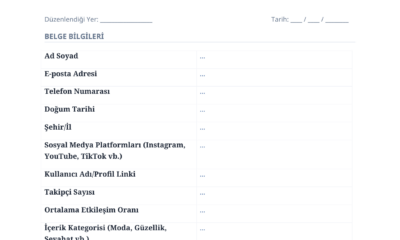 Trendyol Influencer Başvuru Formu Doldurma Rehberi